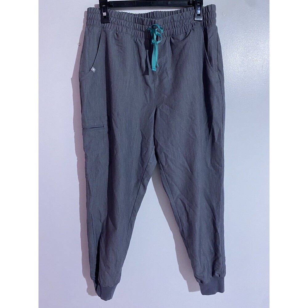 Figs Jogger Scrub Pants Womens Large Graphite Gray Zamora‎ Technical Collection